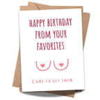 Funny Birthday Card Hilarious Birthday Gifts for Men, Husband, Boyfriend, Fiancé, Him Unique Happy Bday Cards Joke Greeting Card for His Birthday Laughs