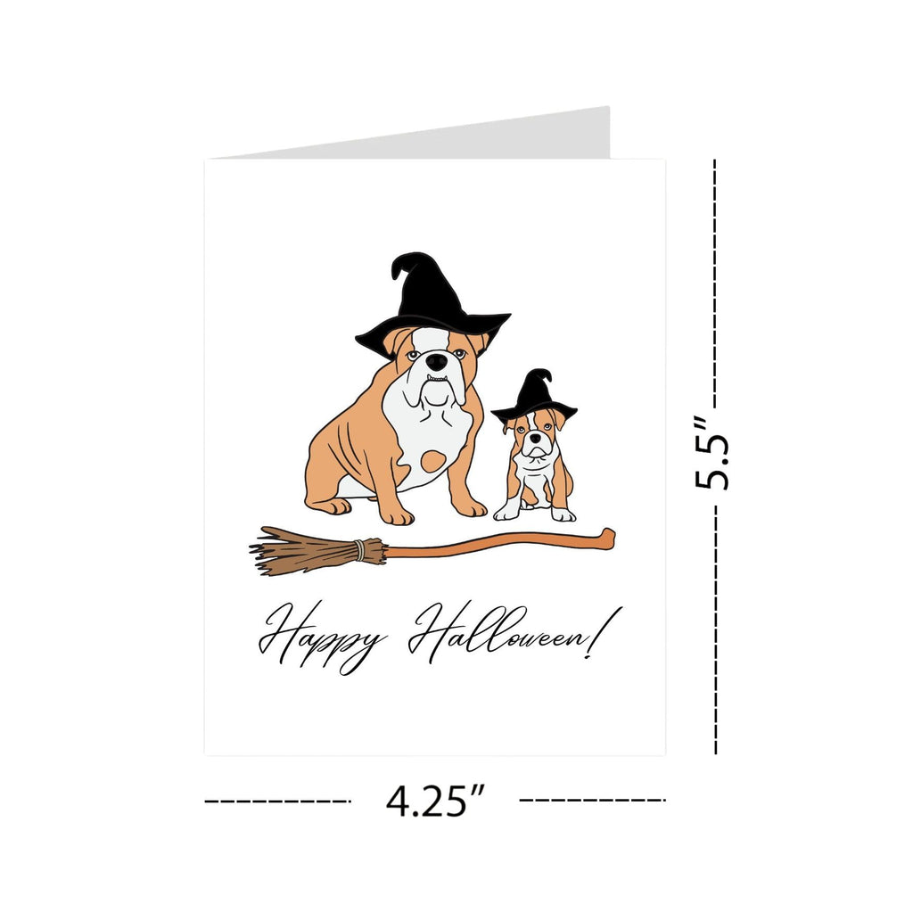Funny Halloween Greeting Card Spooky Ghost & Pumpkin Joke Design for Men, Women, Kids, Friends, Coworkers – Handmade in USA