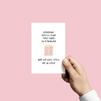In Love Birthday Card | Funny Birthday Card for Husband, Wife, Boyfriend, or Girlfriend | Someday You’ll Find This Card | Cute Anniversary or Valentine’s Gift