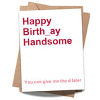 Funny Birthday Card Hilarious Birthday Gifts for Men, Husband, Boyfriend, Fiancé, Him Unique Happy Bday Cards Joke Greeting Card for His Birthday Laughs