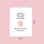 In Love Birthday Card | Funny Birthday Card for Husband, Wife, Boyfriend, or Girlfriend | Someday You’ll Find This Card | Cute Anniversary or Valentine’s Gift