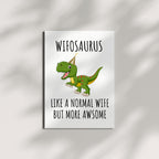 Funny Birthday Card for Wife – Like a Normal Wife but More Awesome – Humorous Greeting Card for Her, Handmade in USA