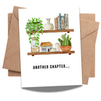 Another Chapter Birthday Card Inspirational Greeting for Men, Women, Friends, Coworkers, Handmade in USA