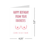 Funny Birthday Card Hilarious Birthday Gifts for Men, Husband, Boyfriend, Fiancé, Him Unique Happy Bday Cards Joke Greeting Card for His Birthday Laughs