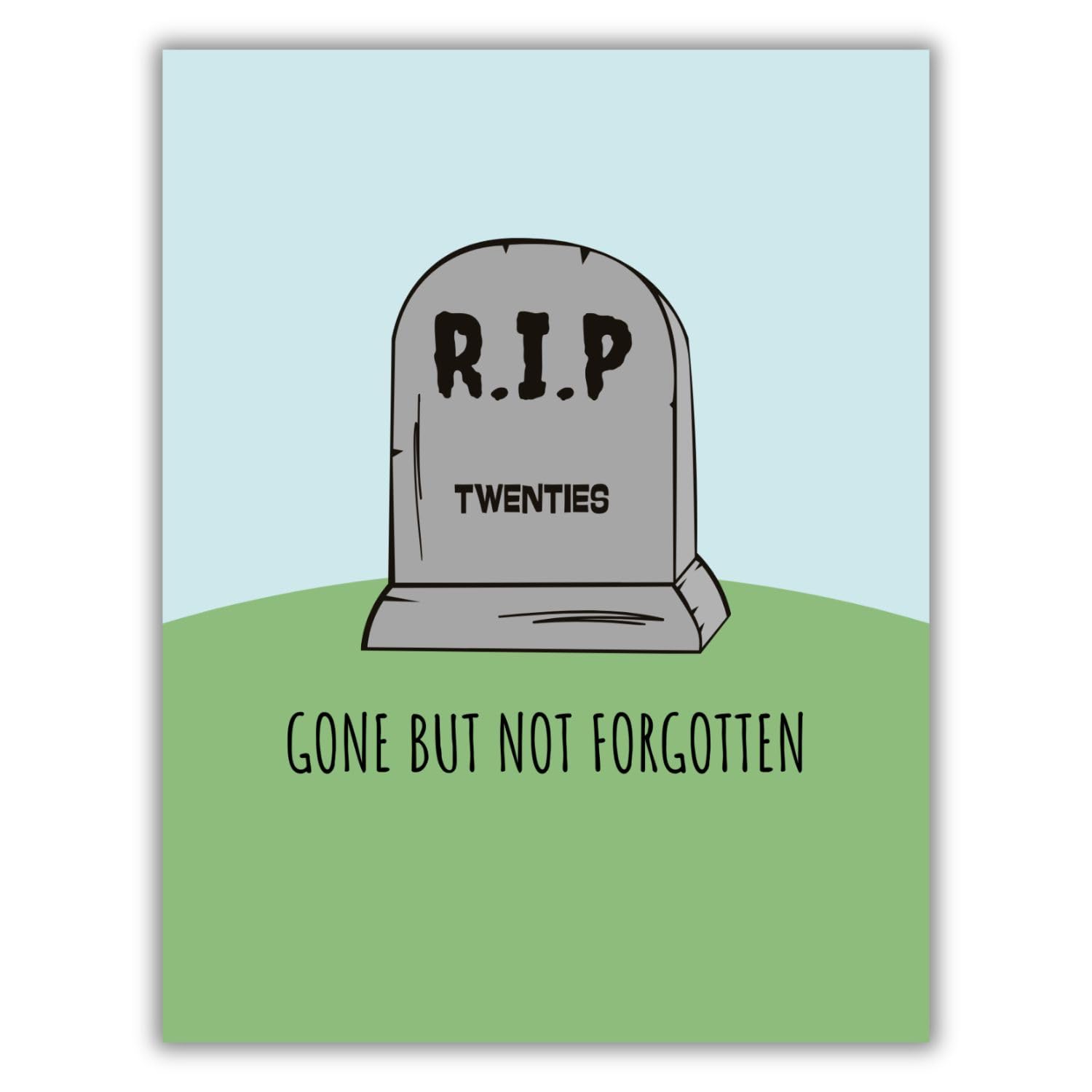 Funny Birthday Cards for Men and Women – Handmade in the USA – Happy 30th Birthday Gifts for Friends – Includes 1 Card & 1 Envelope – Fun Greeting Card for Him or Her