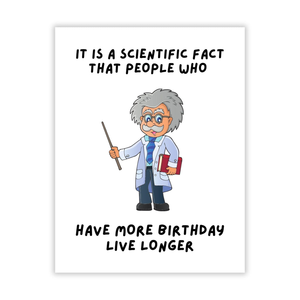 Hilarious Birthday Card for Men, Women & Kids – Funny Greeting for Siblings, Friends & Coworkers – Cool Handmade Birthday Card Gift USA