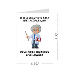 Hilarious Birthday Card for Men, Women & Kids – Funny Greeting for Siblings, Friends & Coworkers – Cool Handmade Birthday Card Gift USA