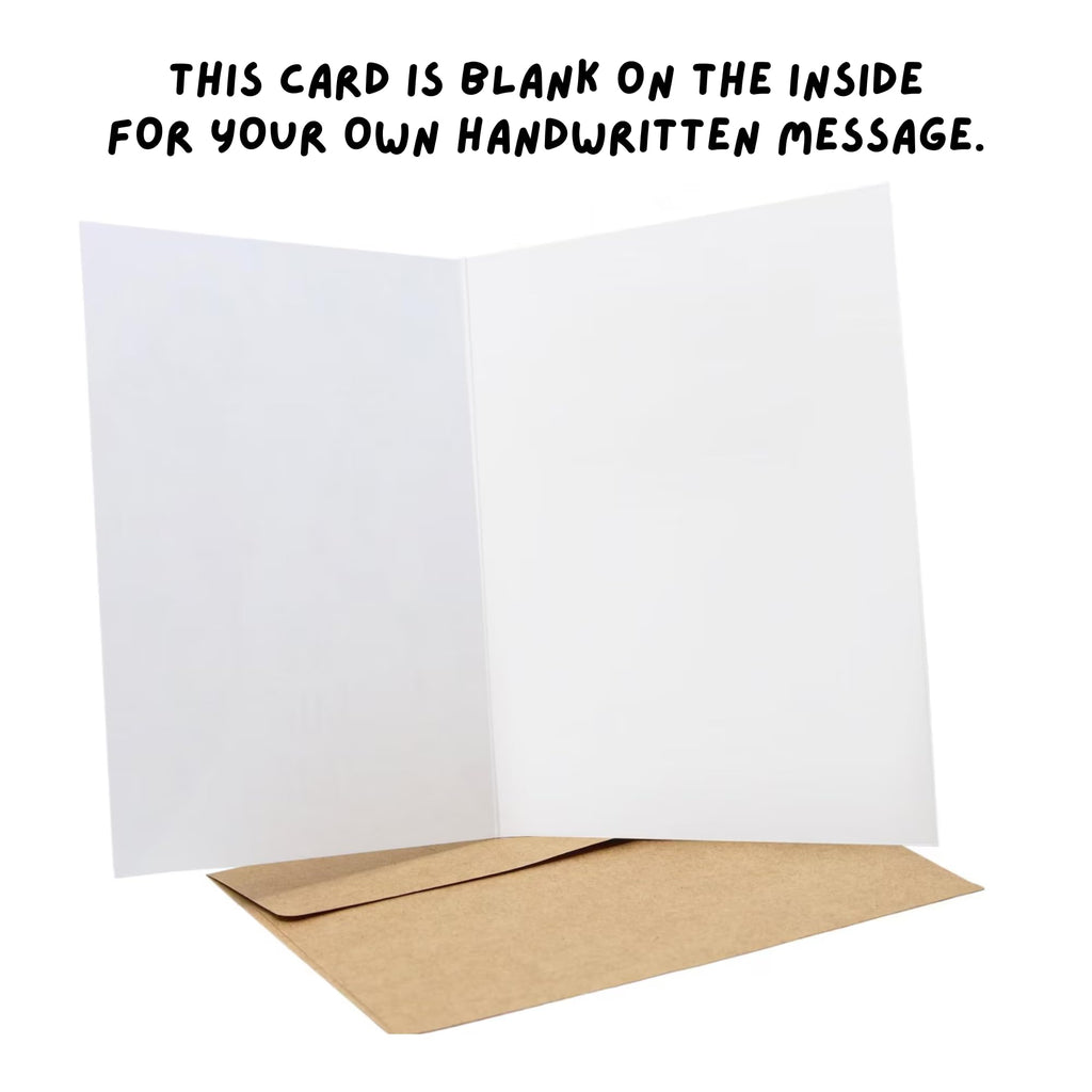 60th Birthday Card Watercolor Gift Illustration Milestone Greeting for Men, Women, Friends, Family, Coworkers – Handmade in USA