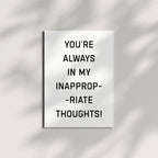 Funny Sexy Card for Boyfriend, Girlfriend, Husband, Wife or Bae – Valentine’s Day or Anniversary Romantic Gift – Handmade in USA