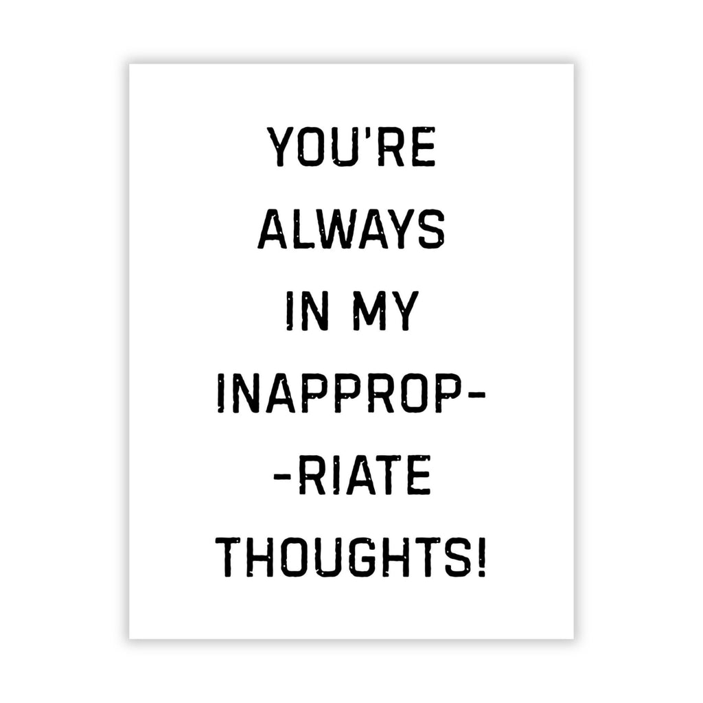 Funny Sexy Card for Boyfriend, Girlfriend, Husband, Wife or Bae – Valentine’s Day or Anniversary Romantic Gift – Handmade in USA