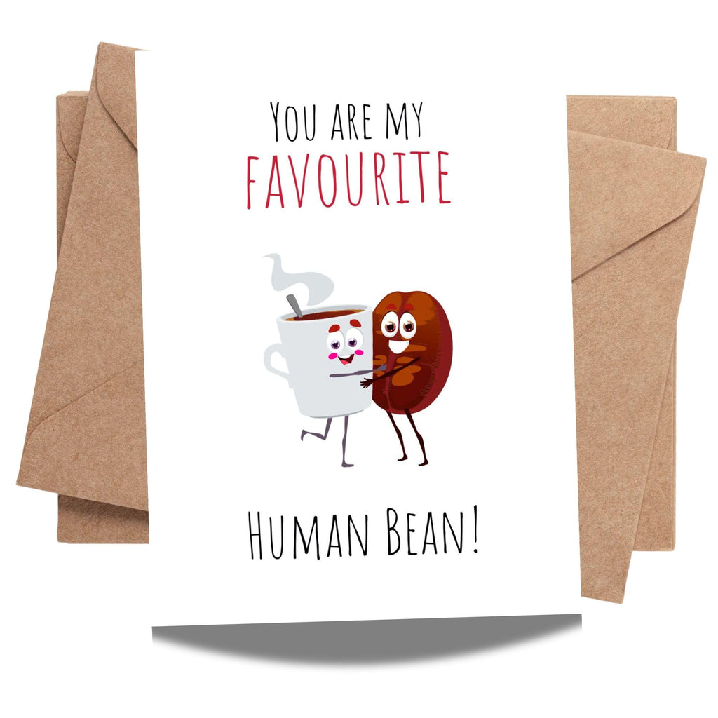 Funny Coffee Anniversary Card – Cute Handmade Greeting Card for Him or Her – Boyfriend, Girlfriend, Husband, or Wife – Birthday, Valentine’s Day Gift