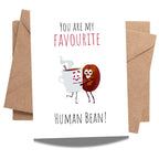 Funny Coffee Anniversary Card – Cute Handmade Greeting Card for Him or Her – Boyfriend, Girlfriend, Husband, or Wife – Birthday, Valentine’s Day Gift