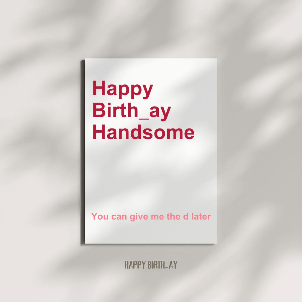 Funny Birthday Card Hilarious Birthday Gifts for Men, Husband, Boyfriend, Fiancé, Him Unique Happy Bday Cards Joke Greeting Card for His Birthday Laughs