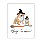 Funny Halloween Greeting Card Spooky Ghost & Pumpkin Joke Design for Men, Women, Kids, Friends, Coworkers – Handmade in USA