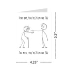 Funny 70th Birthday Card for Dad, Mom, Women & Men – Cool Birthday Gift – Hilarious Milestone Greeting for Friends, Family & Coworkers – Handmade in USA