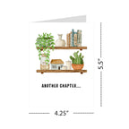 Another Chapter Birthday Card Inspirational Greeting for Men, Women, Friends, Coworkers, Handmade in USA