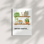 Another Chapter Birthday Card Inspirational Greeting for Men, Women, Friends, Coworkers, Handmade in USA