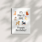 Dog Birthday Card Funny Pun Greeting for Dog Lovers Cute Animal Birthday Card for Men Women Kids Friends Coworkers Handmade in USA