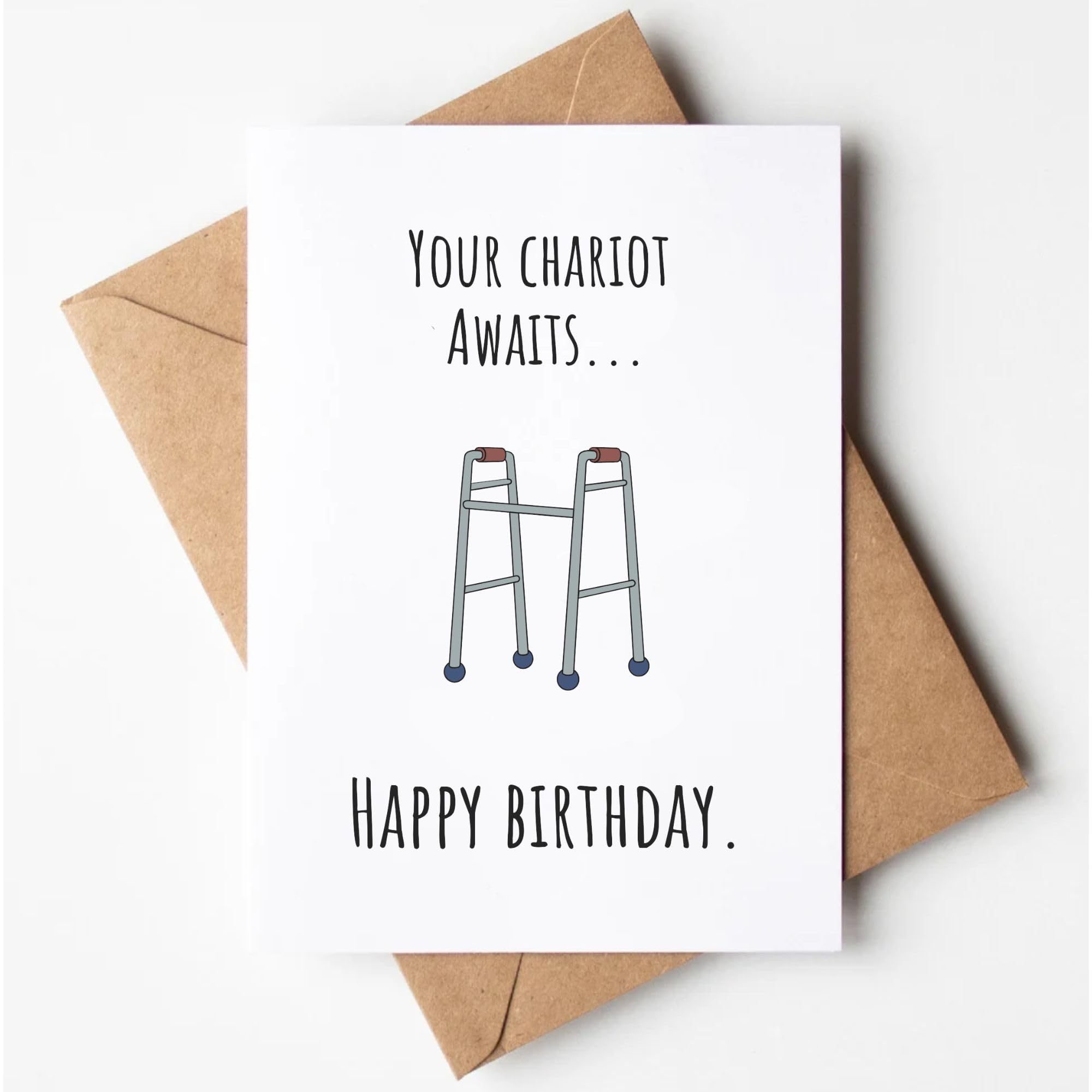 Funny Birthday Card | Hilarious Birthday Cards for Men, Women, Dad, Mom, Brother, Sister, Friends & Family | Unique Birthday Gifts & Decorations | Best Happy Birthday Card for All Ages