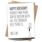 Funny Birthday Card for Nephew, Niece, Son & Kids – Gen Z Slang Meme-Inspired Birthday Greeting – Cool Birthday Gift for Boys & Girls – Handmade in USA