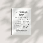 Playful Adult Birthday Card for Friends & Family “Do You Remember VHS?” – Bold Humor Greeting – Perfect for Over-the-Hill, Retro Vibes