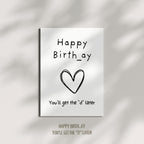 Funny Birthday Card for Her – “Dirty” Humor Card for Wife or Girlfriend, Humorous Greeting, Perfect Birthday Gift for Her