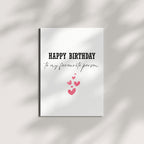 Funny Birthday Card for Boyfriend, Husband, Men & Him – Cool Happy Birthday Greeting – Fun Birthday Gift for Guys, Friends & Family – Handmade in USA