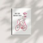 Funny Birthday Card BEEP BEEP Birthday Hilarious Sassy Greeting for Women, Men, Friends, Coworkers – Handmade in USA