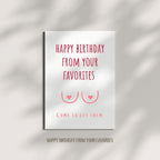 Funny Birthday Card Hilarious Birthday Gifts for Men, Husband, Boyfriend, Fiancé, Him Unique Happy Bday Cards Joke Greeting Card for His Birthday Laughs