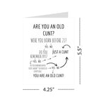 Playful Adult Birthday Card for Friends & Family “Do You Remember VHS?” – Bold Humor Greeting – Perfect for Over-the-Hill, Retro Vibes