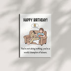 Funny Adult Humor Birthday Card for Men and Women Sarcastic Handmade Greeting Card Hilarious Gift for Friends, Coworkers Him or Her Handmade in USA